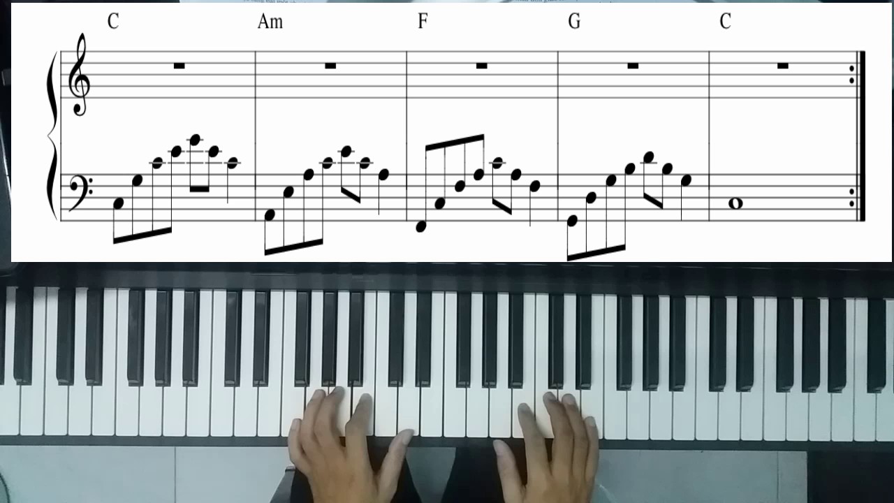 14 hợp âm cơ bản khi học piano